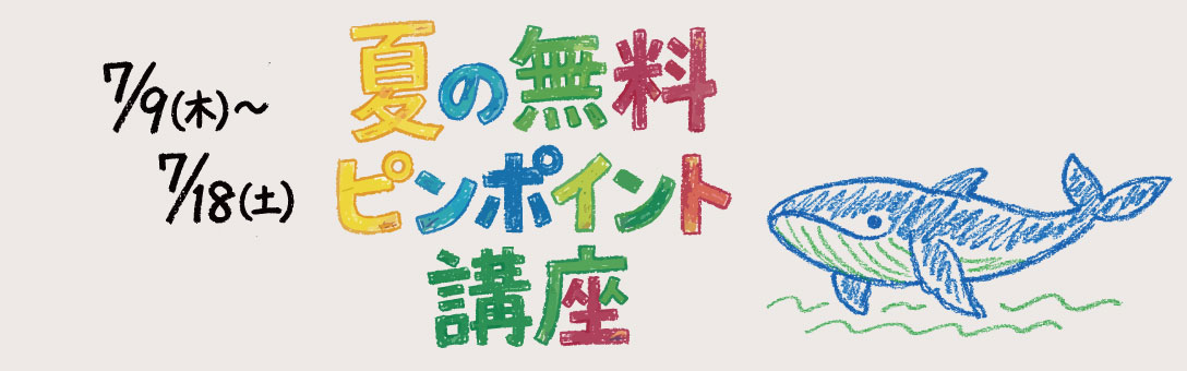 ピンポイント講座